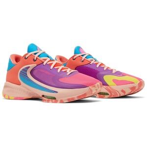Nike Basketball Shoes Kids 7Y Pink Zoom Freak 4 Birth of Giannis DQ0553-600